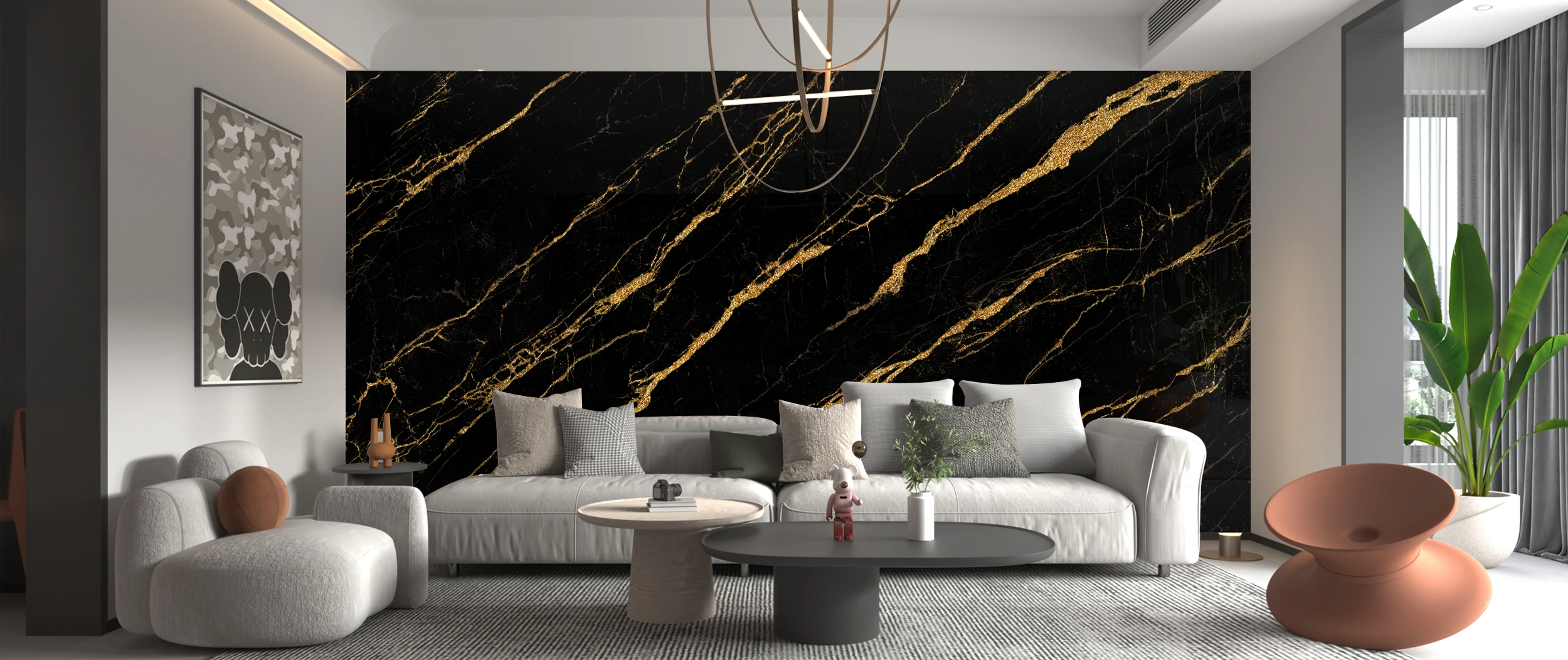 Baggrundsvægpanel fra China Factory