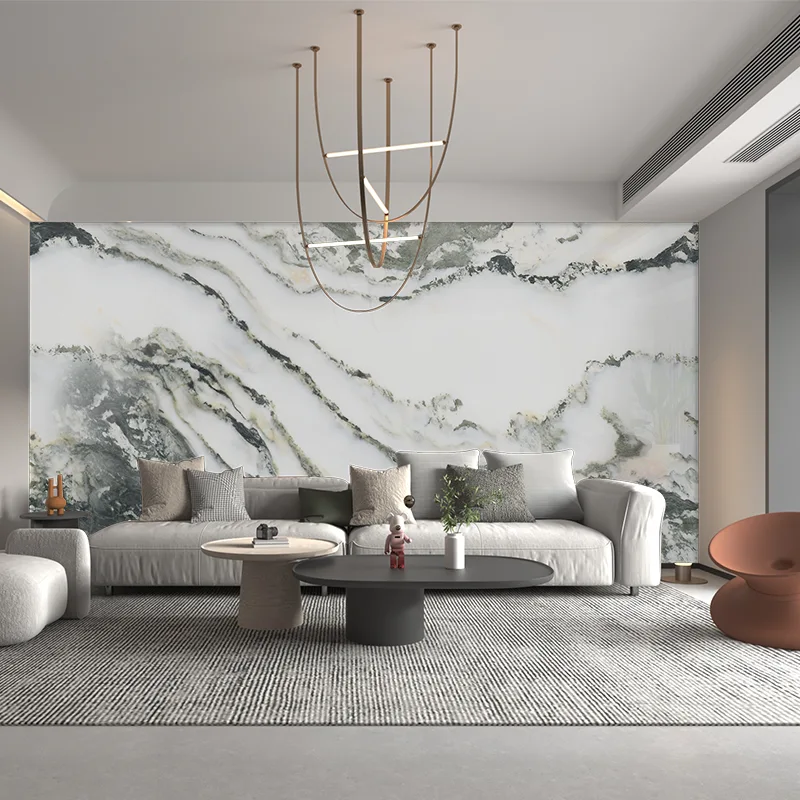 Landskab Series Marmor Baggrund Vægpanel