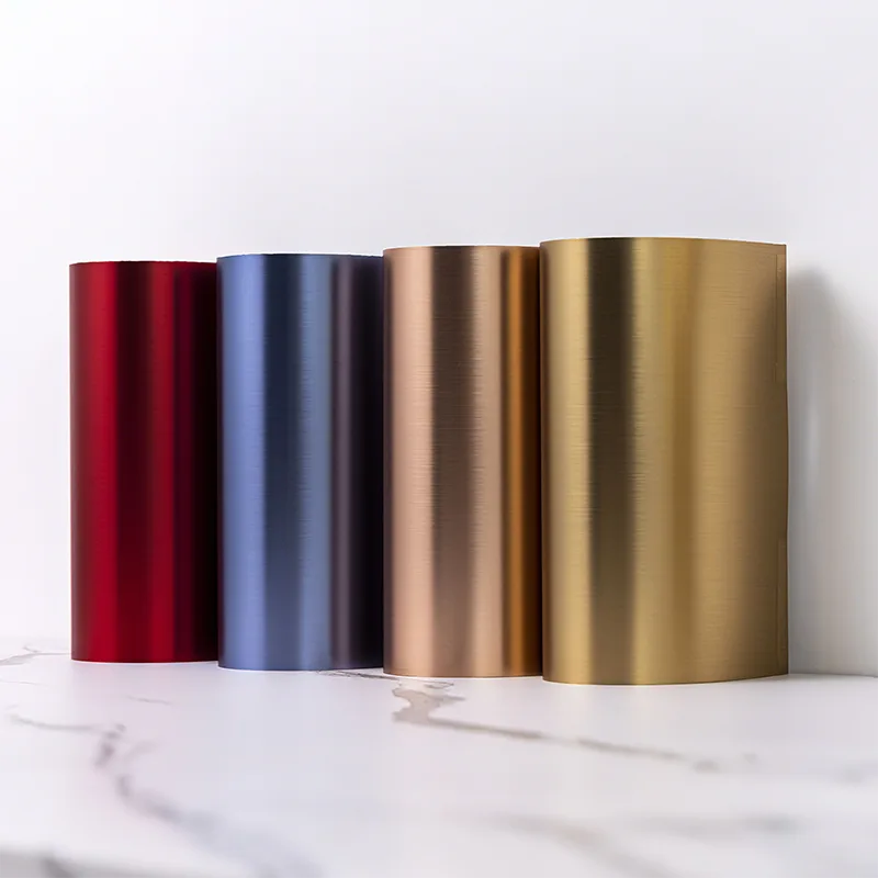 PET Metal Texture Solid Bamboo Fiber vægpanel