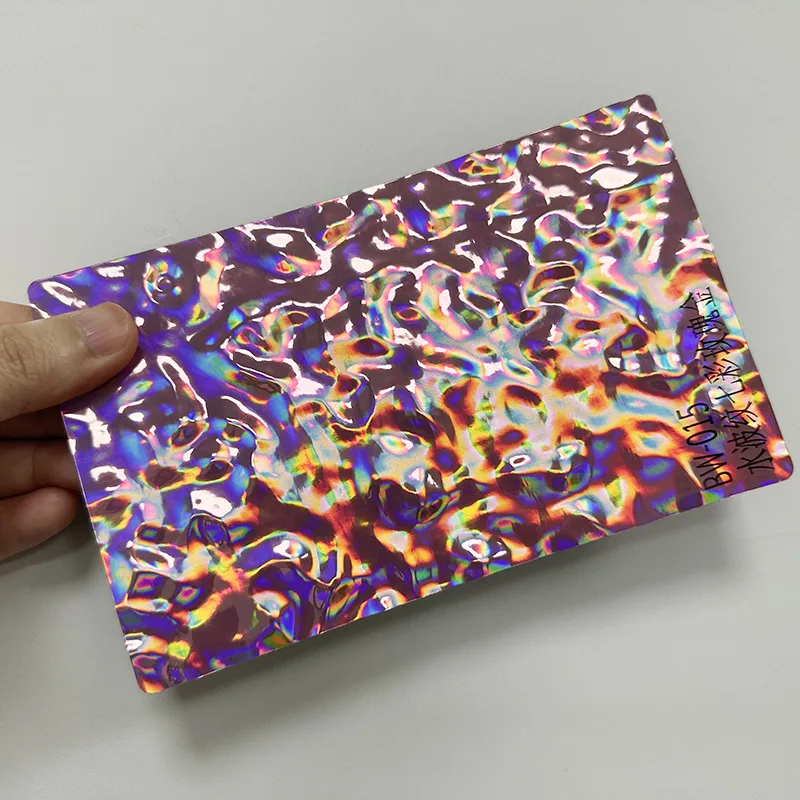 PET Vand Ripple Slagfast vægplade